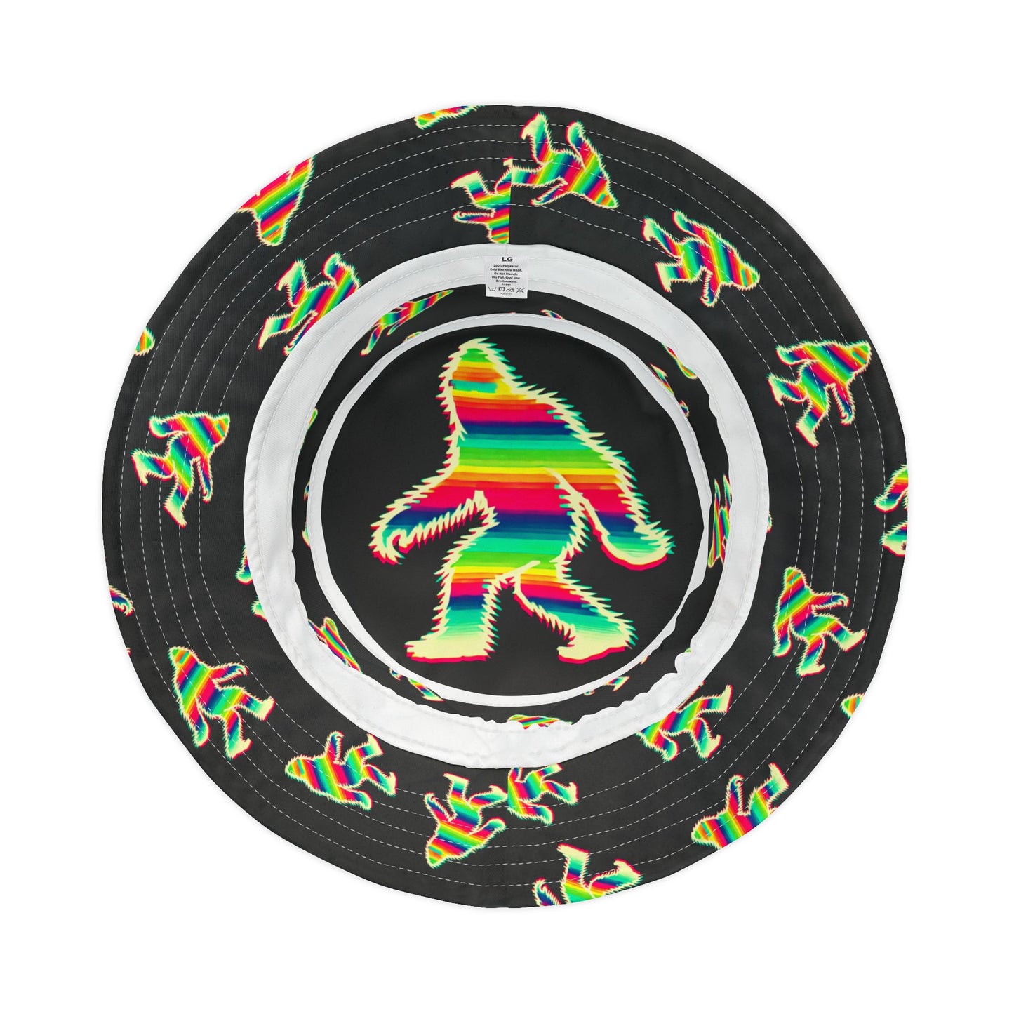 PsySquatch Bucket Hat - Technicolor