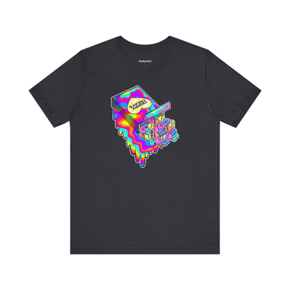 Trippy Treats. Melty Conversation Hearts Psychedelic Shirt