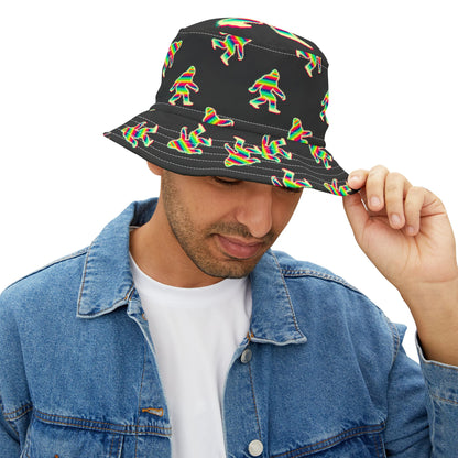 PsySquatch Bucket Hat - Technicolor