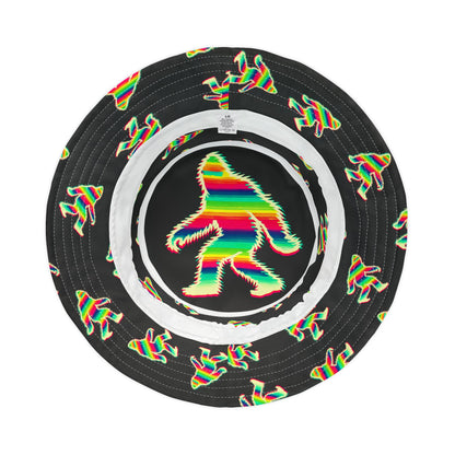 PsySquatch Bucket Hat - Technicolor