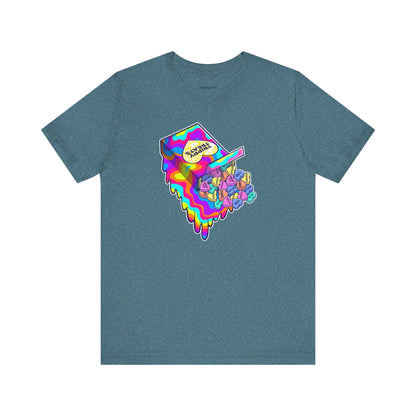 Trippy Treats. Melty Conversation Hearts Psychedelic Shirt